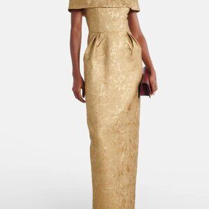 Rebecca Vallance Gold Solana dress. Brand new with Tags.